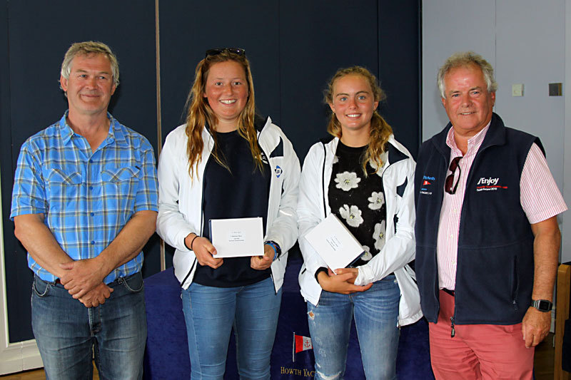 Gold Fleet 2nd - 1st Overseas - Katie Davies Itchenor SC & Madeline Watkins Poole YC