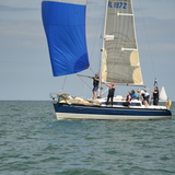 Jonathan Wormald and crew on his new X302 'No Excuse'